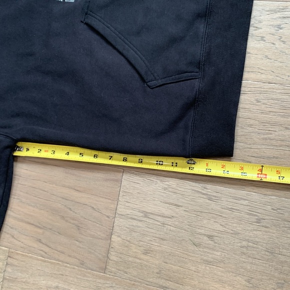 H&M Black Graphic oversized Sweatshirt Hoodie - Picture 5 of 8